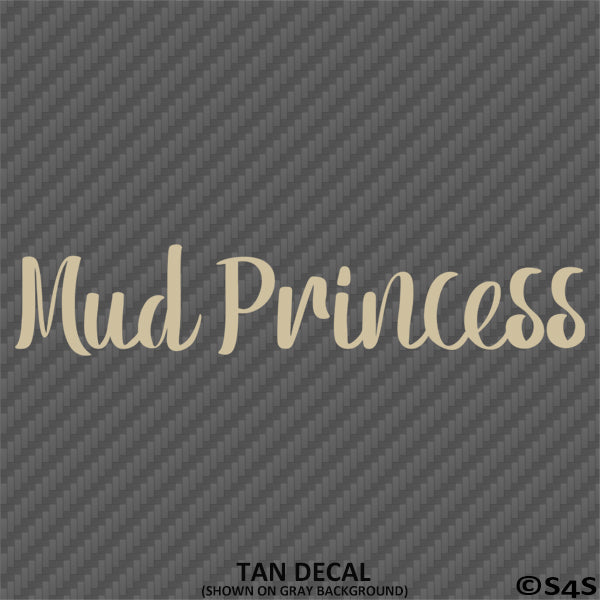 Mud Princess Off Road 4x4 Automotive Vinyl Decal