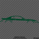 99-04 Ford Mustang Car Silhouette Vinyl Decal