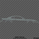 99-04 Ford Mustang Car Silhouette Vinyl Decal