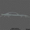 99-04 Ford Mustang Car Silhouette Vinyl Decal