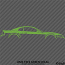 99-04 Ford Mustang Car Silhouette Vinyl Decal