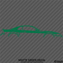 99-04 Ford Mustang Car Silhouette Vinyl Decal