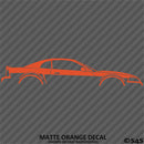 99-04 Ford Mustang Car Silhouette Vinyl Decal