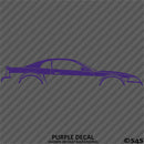 99-04 Ford Mustang Car Silhouette Vinyl Decal