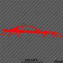 99-04 Ford Mustang Car Silhouette Vinyl Decal