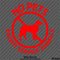 Business Decal: No Pets Allowed, Except Service Animals Vinyl Decal