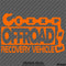 Off-Road Recovery Vehicle Tow Hook Vinyl Decal