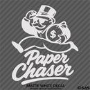 Paper Chaser JDM Style Vinyl Decal