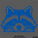 Peeking Raccoon Cute Funny Vinyl Decal