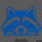 Peeking Raccoon Cute Funny Vinyl Decal