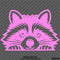 Peeking Raccoon Cute Funny Vinyl Decal