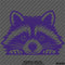 Peeking Raccoon Cute Funny Vinyl Decal