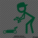 RC Guy: Radio Control Buggy Stick Figure Wearing Hat Vinyl Decal