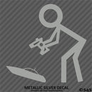 RC Guy: Radio Control Boat Stick Figure Vinyl Decal