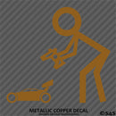 RC Guy: Radio Control Buggy Stick Figure Vinyl Decal