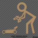 RC Guy: Radio Control Buggy Stick Figure Vinyl Decal