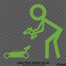 RC Guy: Radio Control Buggy Stick Figure Vinyl Decal