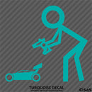 RC Guy: Radio Control Buggy Stick Figure Vinyl Decal