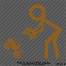 RC Guy: Radio Control Truck Stick Figure Vinyl Decal