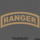 Ranger Tab US Army Military Vinyl Decal