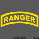 Ranger Tab US Army Military Vinyl Decal