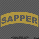 Sapper Tab Elite Skill SLC US Army Military Vinyl Decal