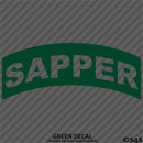 Sapper Tab Elite Skill SLC US Army Military Vinyl Decal
