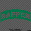 Sapper Tab Elite Skill SLC US Army Military Vinyl Decal