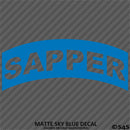 Sapper Tab Elite Skill SLC US Army Military Vinyl Decal