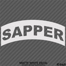Sapper Tab Elite Skill SLC US Army Military Vinyl Decal