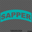 Sapper Tab Elite Skill SLC US Army Military Vinyl Decal