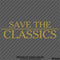 Save The Classics Car Show Vinyl Decal