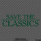 Save The Classics Car Show Vinyl Decal