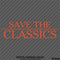 Save The Classics Car Show Vinyl Decal