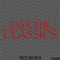 Save The Classics Car Show Vinyl Decal