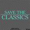 Save The Classics Car Show Vinyl Decal