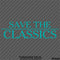 Save The Classics Car Show Vinyl Decal