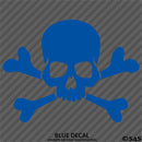 Skull And Crossbones Vinyl Decal