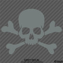 Skull And Crossbones Vinyl Decal