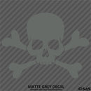 Skull And Crossbones Vinyl Decal