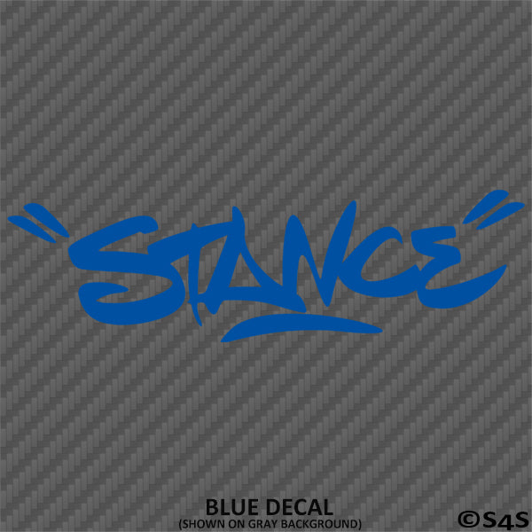 Stance JDM Style Lowrider Bagged Vinyl Decal – S4S Designs