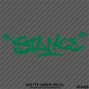 Stance JDM Style Lowrider Bagged Vinyl Decal