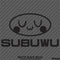 Subuwu Funny Anime JDM Style Vinyl Decal