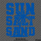 Sun Salt Sand Beach Palm Tree Vinyl Decal