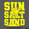 Sun Salt Sand Beach Palm Tree Vinyl Decal