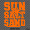 Sun Salt Sand Beach Palm Tree Vinyl Decal