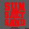 Sun Salt Sand Beach Palm Tree Vinyl Decal