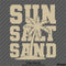 Sun Salt Sand Beach Palm Tree Vinyl Decal