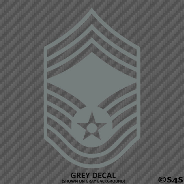 US Air Force E9 Chief Master Sergeant USAF Military Vinyl Decal