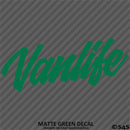 Vanlife Classic Vanning Vinyl Decal